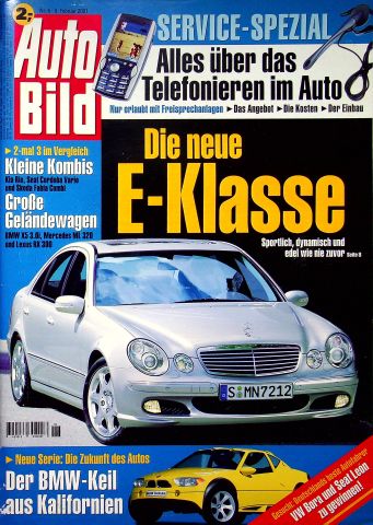 Deckblatt Auto Bild (06/2001)